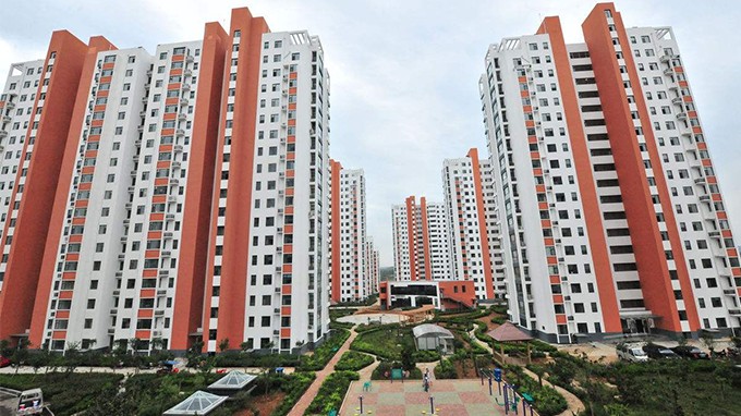 市北青岛某小区住宅楼沉降纠偏加固工程项目